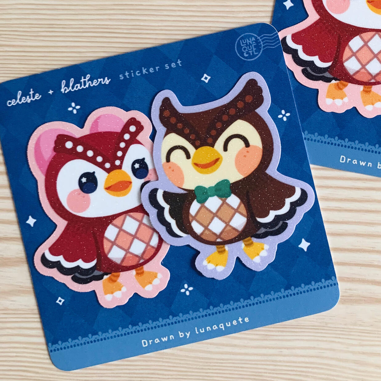 Celeste & Blathers IDR 15K