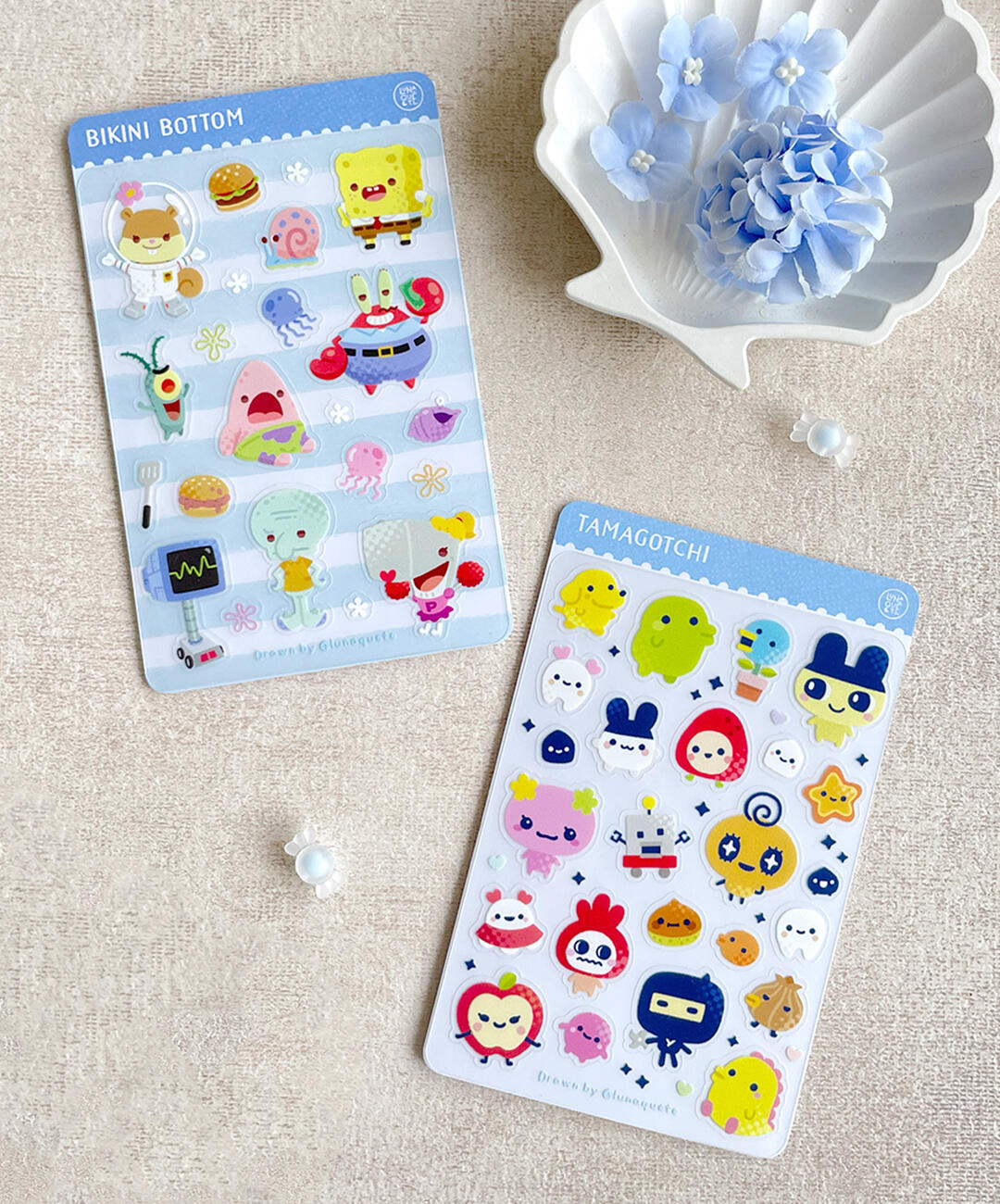Bikini Bottom &amp; Tamagotchi transparent